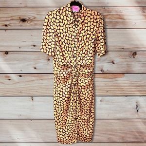 Kate Spade New York Ruched Button Up Shirtdress